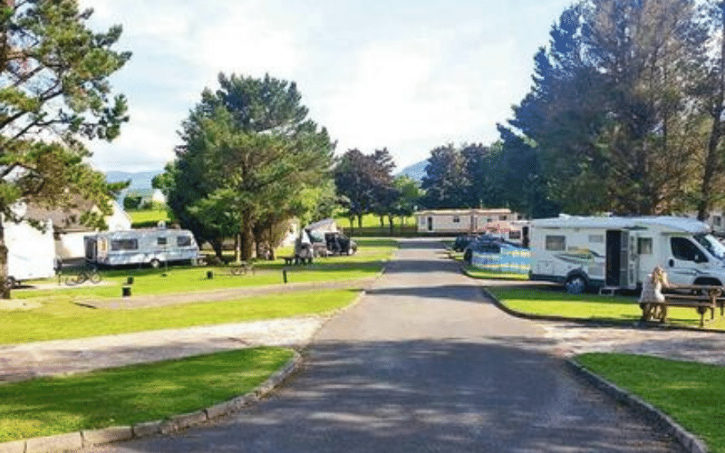 campsite in kerry