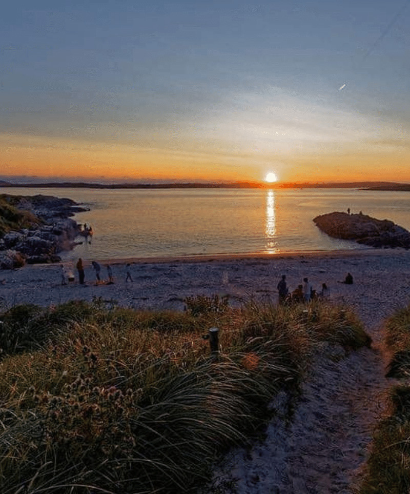 campsites near the beach in ireland